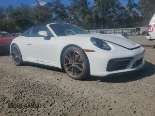2022 Porsche 911 4S with VIN WP0BB2A91NS231111, listed as a Copart auction lot 81115544 with 1,292 mi miles and Clean Title. Bid and sale history available at carsss.com. Image 4.