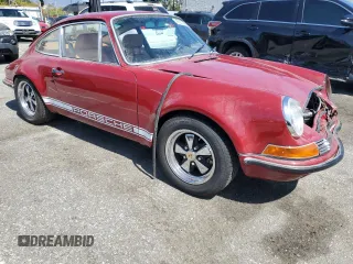 1969 Porsche 911 with VIN 119200792, listed as a Copart auction lot 49263235 with 9,446 mi miles and Salvage title. Bid and sale history available at DreamBid. Image 4.