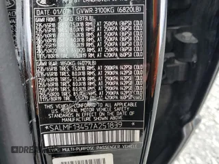 2007 Land Rover Range Rover SC z VIN SALMF13457A251839, wystawiony jako Copart lot #49002765 z przebiegiem 230 601 mil mil oraz Szkoda całkowita • Salvage title. Historia ofert i sprzedaży dostępna na DreamBid. Obrazek 14.