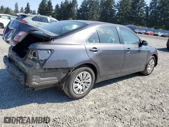 2007 Toyota Camry CE with VIN JTNBE46K273091416, listed as a Copart auction lot 55167235 with 100,233 mi miles and Salvage Title. Bid and sale history available at DreamBid. Image 3.