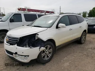 2015 Chevrolet Traverse LT z VIN 1GNKVHKD1FJ225952, wystawiony jako Copart lot #58215505 z przebiegiem 204 973 mil mil oraz Czysty tytuł • Clean title. Historia ofert i sprzedaży dostępna na DreamBid. Obrazek 1.