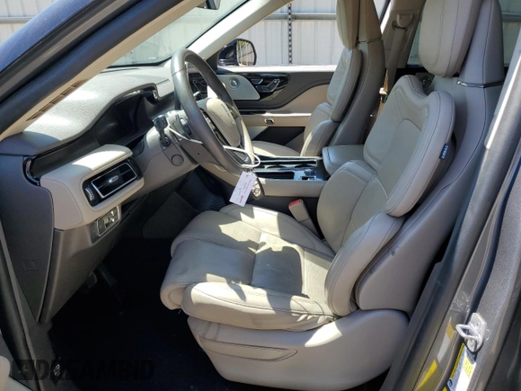 2022 Lincoln Aviator Reserve with VIN 5LM5J7XC0NGL16100, listed as a Copart auction lot 53539575 with 39,355 mi miles and Salvage title. Bid and sale history available at DreamBid. Image 7.