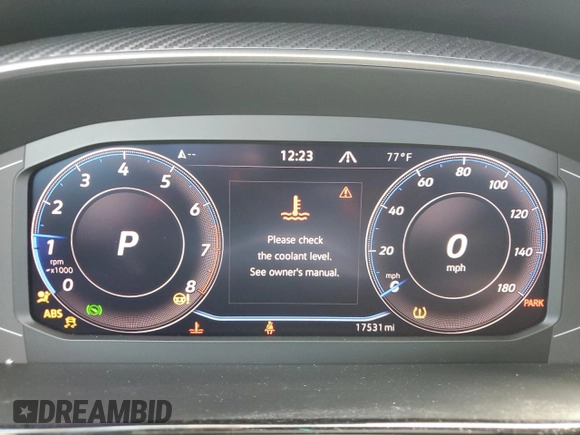 2023 Volkswagen Arteon SEL Premium R-Line with VIN WVWTR7AN2PE015733, listed as a Copart auction lot 46578835 with 17,531 mi miles and Salvage title. Bid and sale history available at DreamBid. Image 9.
