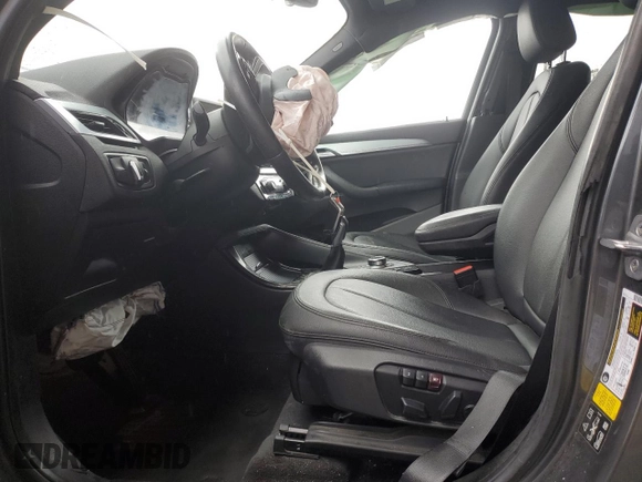 2016 BMW X1 xDrive28i with VIN WBXHT3C31G5E55041, listed as a Copart auction lot 48928705 with 104,799 mi miles and Salvage Title. Bid and sale history available at carsss.com. Image 7.