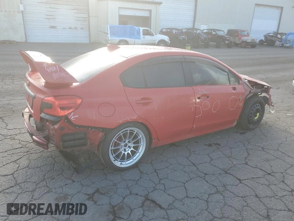 2018 Subaru WRX Premium with VIN JF1VA1B67J9831394, listed as a Copart auction lot 76661554 with 50,627 mi miles and Salvage Title. Bid and sale history available at carsss.com. Image 3.