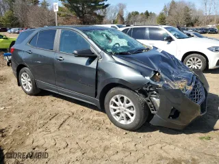 2020 Chevrolet Equinox LS with VIN 3GNAXSEV0LS558905, listed as a Copart auction lot 48924265 with 79,001 mi miles and Salvage Title. Bid and sale history available at carsss.com. Image 4.
