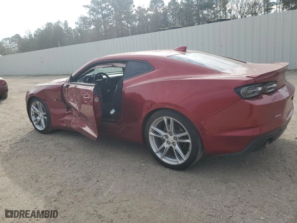 2021 Chevrolet Camaro 1LT with VIN 1G1FB1RS4M0106951, listed as a Copart auction lot 43944225 with 49,298 mi miles and Salvage Title. Bid and sale history available at carsss.com. Image 2.