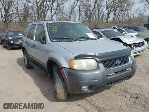 2003 Ford Escape XLT Popular 2 with VIN 1FMYU93163KC74842, listed as a IAAI auction lot 41828112 with 171,988 mi miles. Bid and sale history available at carsss.com. Image 1.