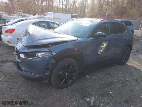 2023 Mazda CX-30 2.5 S Carbon Edition with VIN 3MVDMBCM0PM510726, listed as a IAAI auction lot 41150274 with 18,394 mi miles. Bid and sale history available at carsss.com. Image 17.