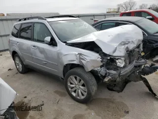 2012 Subaru Forester X Premium with VIN JF2SHBDC9CH408585, listed as a Copart auction lot 50082365 with 234,799 mi miles and Salvage Title. Bid and sale history available at DreamBid. Image 4.