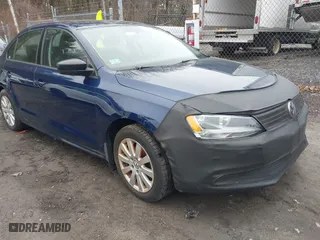 2014 Volkswagen Jetta Sedan S with VIN 3VW1K7AJ2EM421637, listed as a IAAI auction lot 41915643 with 127,258 mi miles. Bid and sale history available at carsss.com. Image 1.