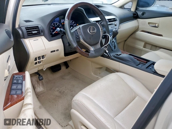 2015 Lexus RX 350 с VIN 2T2ZK1BA5FC175965, выставлен на аукционе Copart как лот 58581505 с пробегом 48 217 миль миль и Списание • Salvage title. История ставок и продаж доступна на DreamBid. Изображение 8.