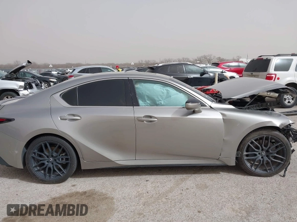 2023 Lexus IS with VIN JTHGZ1B27P5070633, listed as a IAAI auction lot 41792685 with 29,732 mi miles. Bid and sale history available at carsss.com. Image 12.