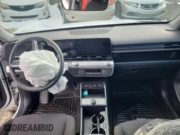 2024 Hyundai Kona SEL with VIN KM8HC3A62RU015860, listed as a Copart auction lot 48747745 with Not Provided miles and Salvage Title. Bid and sale history available at DreamBid. Image 8.
