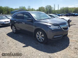 2016 Acura MDX w/Advance with VIN 5FRYD4H97GB009385, listed as a Copart auction lot 52037985 with 148,682 mi miles and Salvage Title. Bid and sale history available at carsss.com. Image 4.