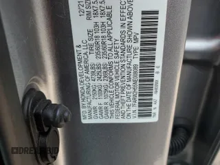 2022 Honda CR-V EX z VIN 7FARW2H55NE008089, wystawiony jako Copart lot #58947735 z przebiegiem 54 281 mil mil oraz Czysty tytuł • Clean title. Historia ofert i sprzedaży dostępna na DreamBid. Obrazek 12.