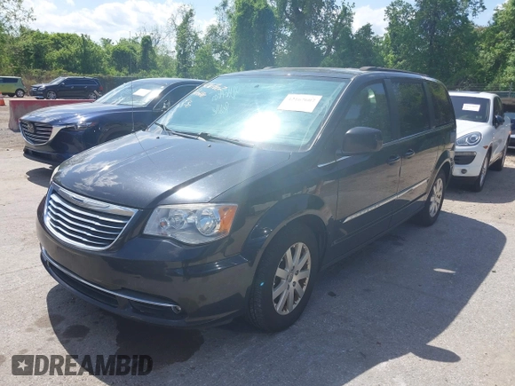 2016 Chrysler Town & Country Touring with VIN 2C4RC1BG2GR291874, listed as a IAAI auction lot 42167607 with 265,316 mi miles. Bid and sale history available at carsss.com. Image 17.