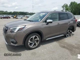 2023 Subaru Forester Touring with VIN JF2SKARC4PH492888, listed as a Copart auction lot 58743735 with 12,015 mi miles and Salvage title. Bid and sale history available at DreamBid. Image 1.