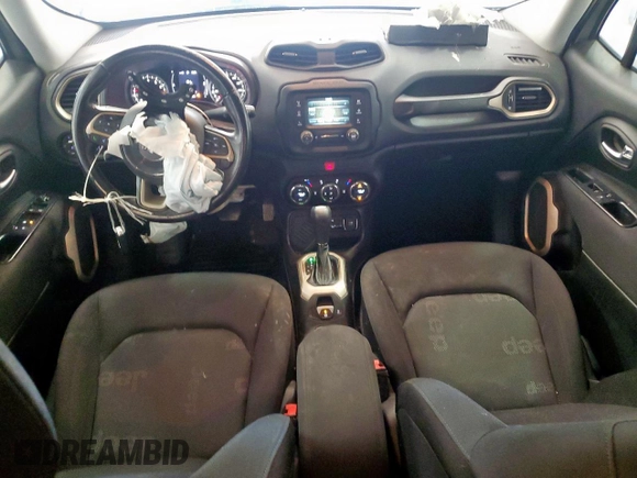 2017 Jeep Renegade Latitude with VIN ZACCJABB3HPG54169, listed as a Copart auction lot 59156235 with 142,892 mi miles and Salvage title. Bid and sale history available at DreamBid. Image 8.
