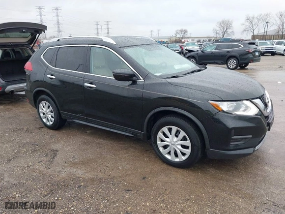 2017 Nissan Rogue S with VIN JN8AT2MTXHW137200, listed as a IAAI auction lot 41948128 with 164,891 mi miles. Bid and sale history available at carsss.com. Image 1.