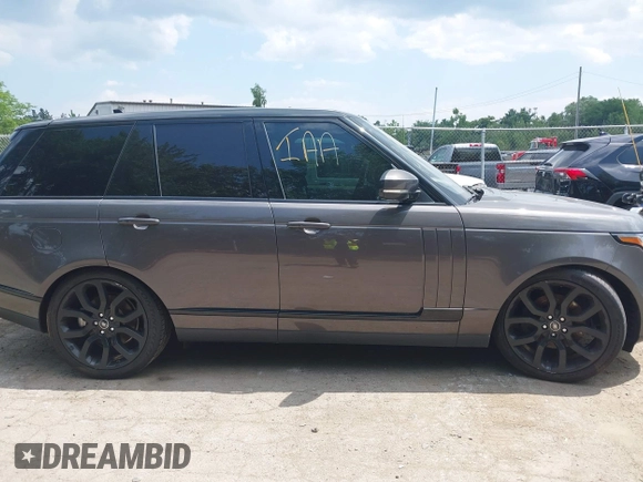2016 Land Rover Range Rover HSE with VIN SALGS2KF0GA290744, listed as a IAAI auction lot 42789120 with 123,256 mi miles and . Bid and sale history available at DreamBid. Image 13.