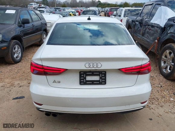 2018 Audi A3 Sedan Premium with VIN WAUAUGFF6J1092575, listed as a IAAI auction lot 41251926 with NaN miles. Bid and sale history available at carsss.com. Image 16.