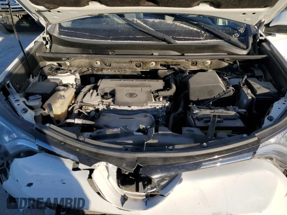 2018 Toyota RAV4 XLE with VIN JTMWFREV7JJ742974, listed as a Copart auction lot 41957735 with 87,005 mi miles and Salvage Title. Bid and sale history available at DreamBid. Image 12.