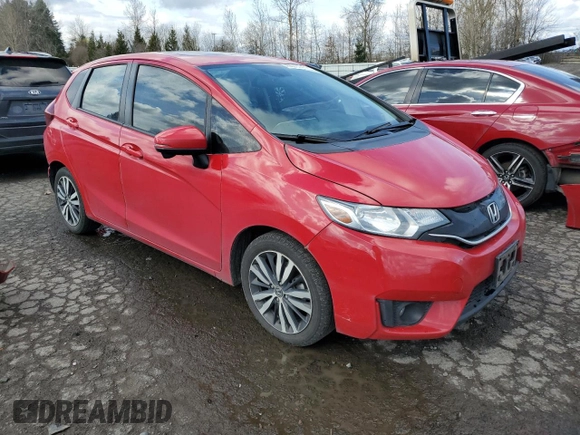 2016 Honda Fit EX-L with VIN 3HGGK5H86GM705927, listed as a Copart auction lot 49678245 with 98,546 mi miles and Salvage title. Bid and sale history available at DreamBid. Image 4.