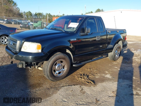 2006 Ford F-150 STX with VIN 1FTRF02W56KB73579, listed as a IAAI auction lot 41621690 with 239,770 mi miles. Bid and sale history available at carsss.com. Image 2.