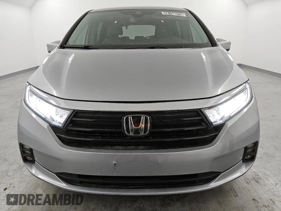 2022 Honda Odyssey EX-L with VIN 5FNRL6H78NB051774, listed as a Copart auction lot 48158075 with 35,280 mi miles and Clean Title. Bid and sale history available at DreamBid. Image 5.