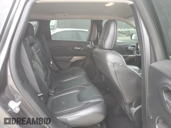 2018 Jeep Cherokee Limited with VIN 1C4PJMDX1JD570089, listed as a Copart auction lot 43408055 with 54,568 mi miles and Salvage Title. Bid and sale history available at carsss.com. Image 12.