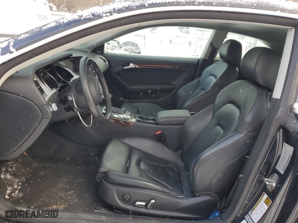 2016 Audi A5 Premium Plus with VIN WAUM2AFR8GA015788, listed as a Copart auction lot 89176655 with 0 mi miles and Salvage Title. Bid and sale history available at carsss.com. Image 7.