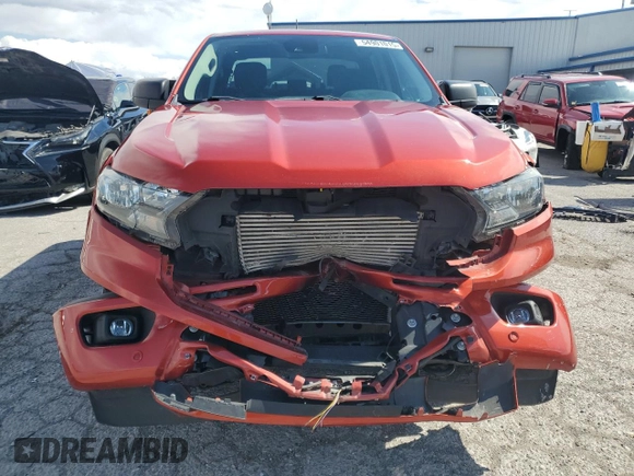 2019 Ford Ranger XL with VIN 1FTER4EH0KLB16124, listed as a Copart auction lot 54901015 with 52,972 mi miles and Salvage title. Bid and sale history available at DreamBid. Image 5.