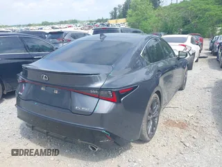 2021 Lexus IS 350 F Sport with VIN JTHGZ1B24M5044762, listed as a IAAI auction lot 42119787 with 47,321 mi miles and . Bid and sale history available at DreamBid. Image 4.