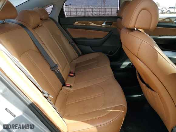 2015 Hyundai Sonata 2.4L Limited with VIN 5NPE34AF3FH024764, listed as a Copart auction lot 50980725 with 163,846 mi miles and Salvage Title. Bid and sale history available at carsss.com. Image 10.