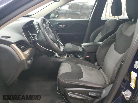 2015 Jeep Cherokee Sport with VIN 1C4PJLABXFW732199, listed as a Copart auction lot 54863925 with 143,866 mi miles and Clean Title. Bid and sale history available at carsss.com. Image 7.
