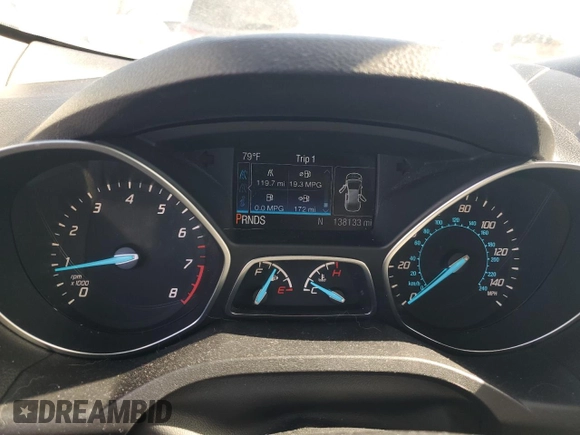 2016 Ford Escape Titanium with VIN 1FMCU9J97GUC18874, listed as a Copart auction lot 48399245 with 138,133 mi miles and Salvage Title. Bid and sale history available at DreamBid. Image 9.