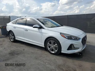 2018 Hyundai Sonata Sport with VIN 5NPE34AF3JH670704, listed as a Copart auction lot 51283555 with 87,811 mi miles and Salvage Title. Bid and sale history available at carsss.com. Image 4.