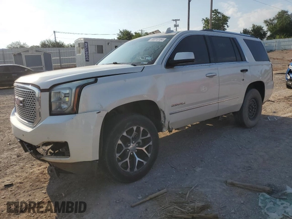 2015 GMC Yukon Denali with VIN 1GKS1CKJ0FR530006, listed as a Copart auction lot 66010184 with 140,292 mi miles and Clean Title. Bid and sale history available at carsss.com. Image 1.