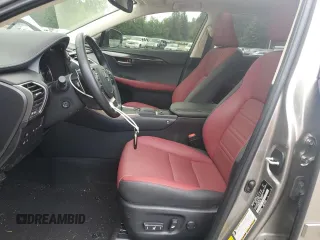 2021 Lexus NX 300h with VIN JTJGJRDZ2M2167458, listed as a Copart auction lot 57650945 with 14,653 mi miles and Salvage title. Bid and sale history available at DreamBid. Image 7.