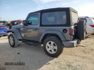 2018 Jeep Wrangler Sport with VIN 1C4GJXAG4JW150854, listed as a Copart auction lot 80236694 with 46,081 mi miles and Salvage Title. Bid and sale history available at carsss.com. Image 2.
