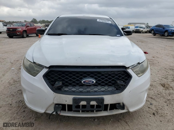 2015 Ford Sedan Police Interceptor with VIN 1FAHP2MK4FG182121, listed as a Copart auction lot 47520525 with 199,293 mi miles and Salvage Title. Bid and sale history available at carsss.com. Image 5.
