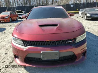2019 Dodge Charger GT with VIN 2C3CDXHG3KH754458, listed as a Copart auction lot 48778245 with 76,256 mi miles and Salvage Title. Bid and sale history available at DreamBid. Image 5.