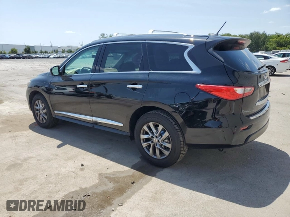 2015 Infiniti QX60 with VIN 5N1AL0MN6FC545785, listed as a Copart auction lot 54562935 with 80,891 mi miles and Salvage Title. Bid and sale history available at DreamBid. Image 2.