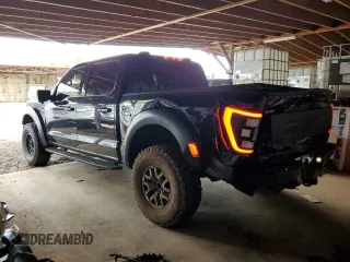 2021 Ford F-150 Raptor with VIN 1FTFW1RG7MFC35951, listed as a Copart auction lot 42691875 with 38,371 mi miles and Salvage Title. Bid and sale history available at carsss.com. Image 2.