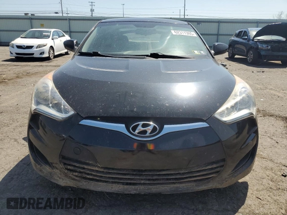 2012 Hyundai Veloster w/Gray Int with VIN KMHTC6AD5CU066108, listed as a Copart auction lot 62311305 with 117,856 mi miles and Salvage title. Bid and sale history available at DreamBid. Image 5.