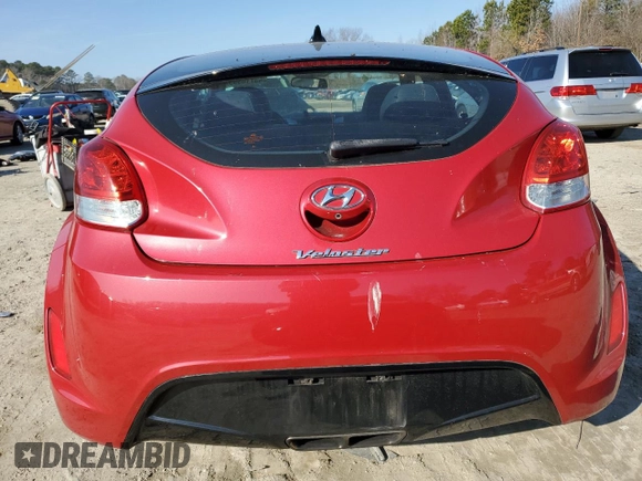 2014 Hyundai Veloster z VIN KMHTC6AD3EU217143, wystawiony jako Copart lot #43716395 z przebiegiem 137 865 mil mil oraz Szkoda całkowita • Salvage title. Historia ofert i sprzedaży dostępna na DreamBid. Obrazek 6.