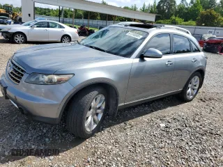 2007 Infiniti FX with VIN JNRAS08W77X205307, listed as a Copart auction lot 61248885 with 127,100 mi miles and Salvage title. Bid and sale history available at DreamBid. Image 1.