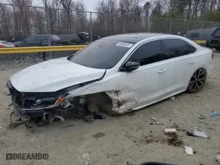 2021 Volkswagen Passat 2.0T SE with VIN 1VWSA7A34MC000771, listed as a Copart auction lot 48856645 with 88,710 mi miles and Salvage Title. Bid and sale history available at carsss.com. Image 1.