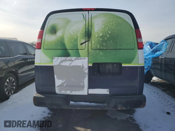 2016 Chevrolet Express Cargo с VIN 1GCWGAFF0G1258952, выставлен на аукционе Copart как лот 86126714 с пробегом 316 678 миль миль и Списание • Salvage title. История ставок и продаж доступна на DreamBid. Изображение 6.